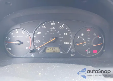 2001 Honda Accord Value Package z USA, uszkodzony, nr VIN 1HGCF86651A107922